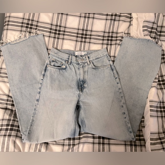 & Other Stories Straight Full Length Jeans 27 - Picture 7 of 9